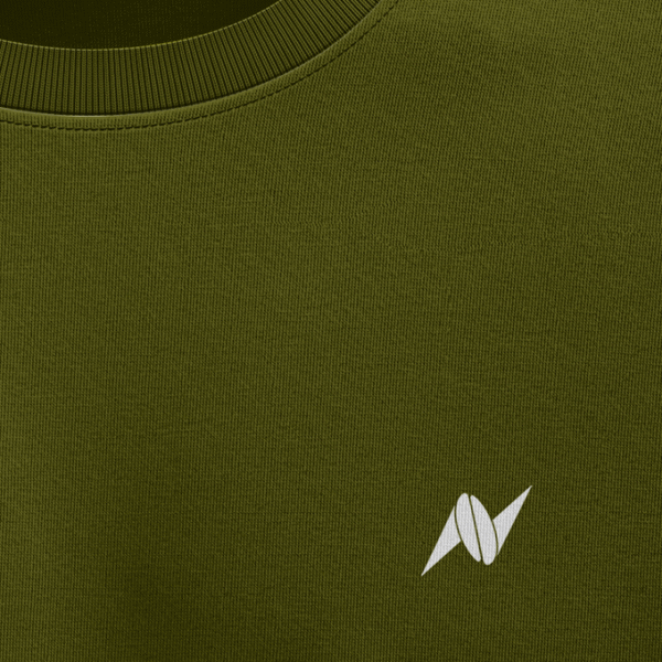 Blank T-shirt - Olive - Image 3