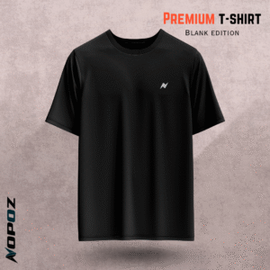 Blank T-shirt - Black
