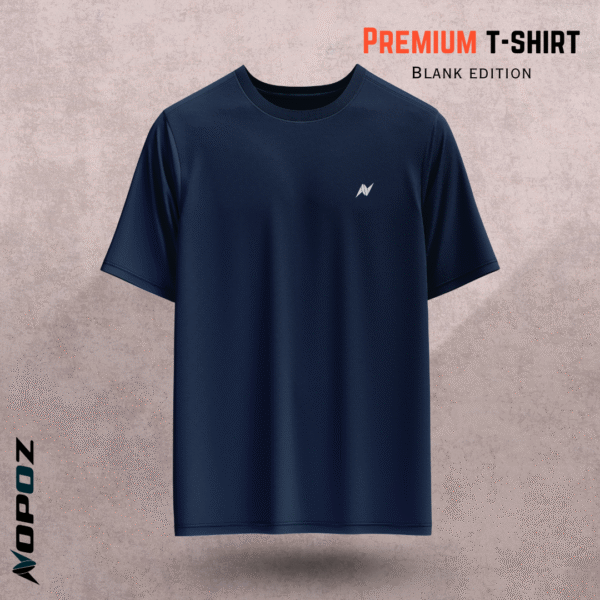 Blank T-shirt - Navy