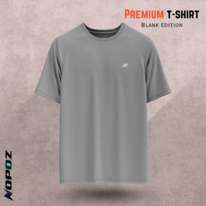 Blank T-shirt - Ash